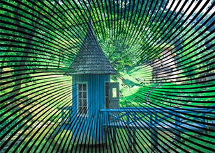 集中線（渦巻き）