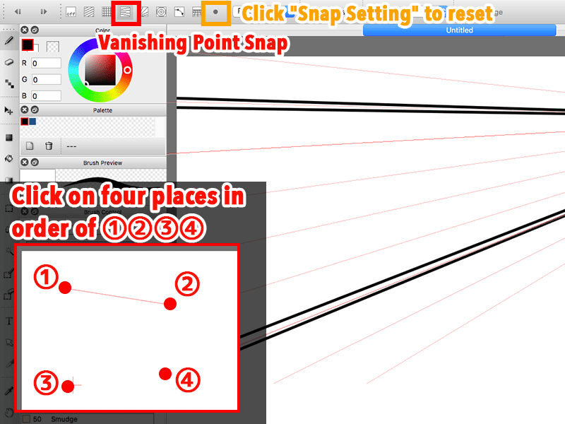 Diagram：Vanishing Point Snap