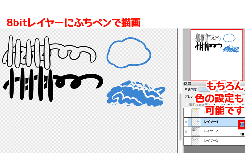 ふちペン を使おう イラストtips集 アルパカ学園