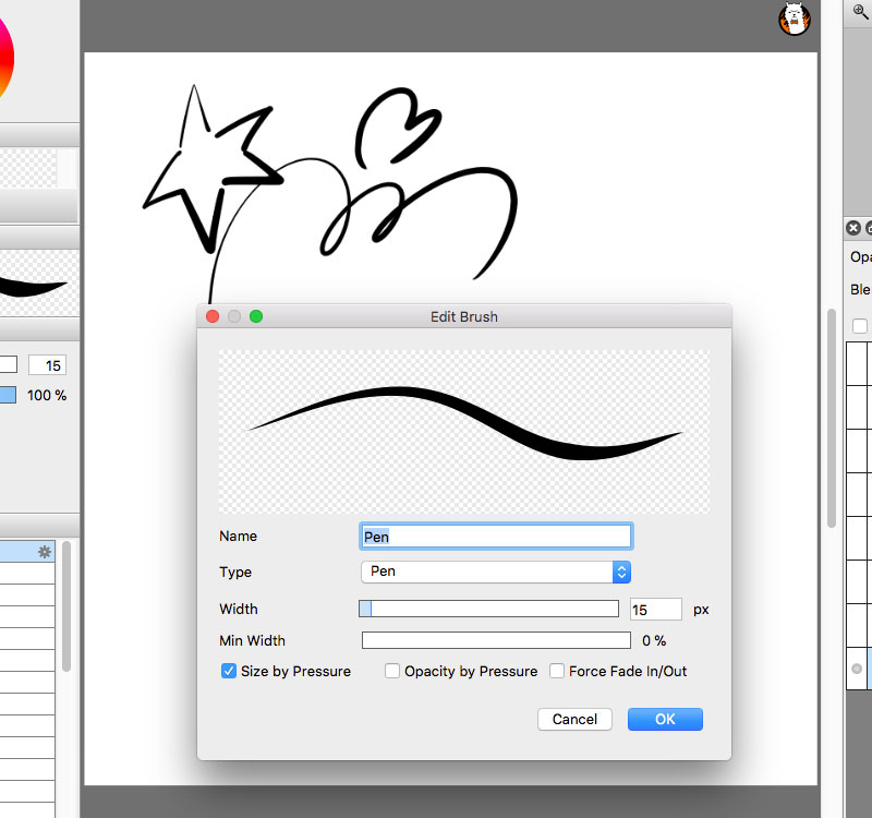 how to use firealpaca pen tool