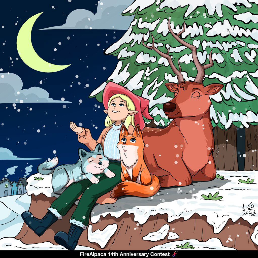 『The arrival of the snow』By Undead