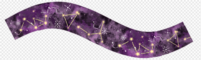 Masking Tape_Night Sky (Purple)