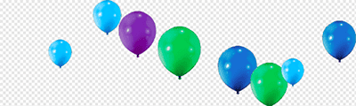 Colorful Balloon (round) 