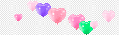 Colorful Balloon (heart)