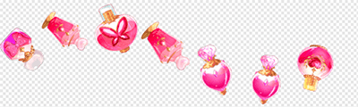 Perfume Bottle (pink)