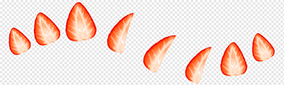 Strawberry cut