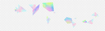 Dreamy Hologram Flake