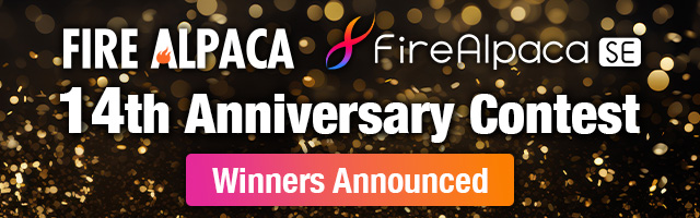 Winners Announced | FireAlpaca 14th Anniversary Contest