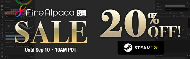 FireAlpaca SE Sale!