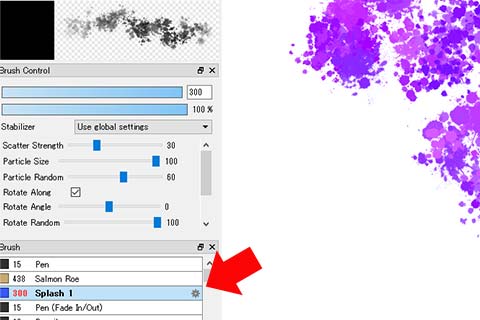 digital painting brushes firealpaca