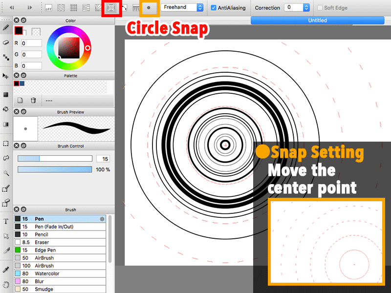 Let s use Snap tool Illustration techniques Alpaca School