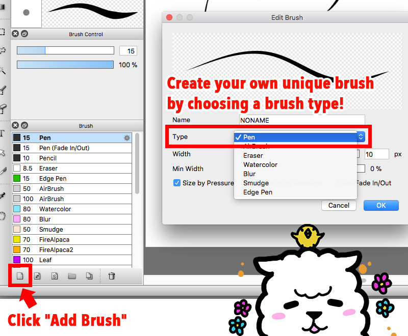 firealpaca brushes free