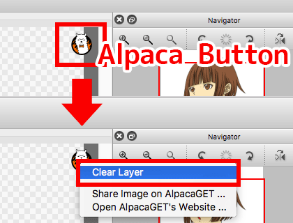 How to use Clear Layer